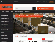 Tablet Screenshot of cilinder.si